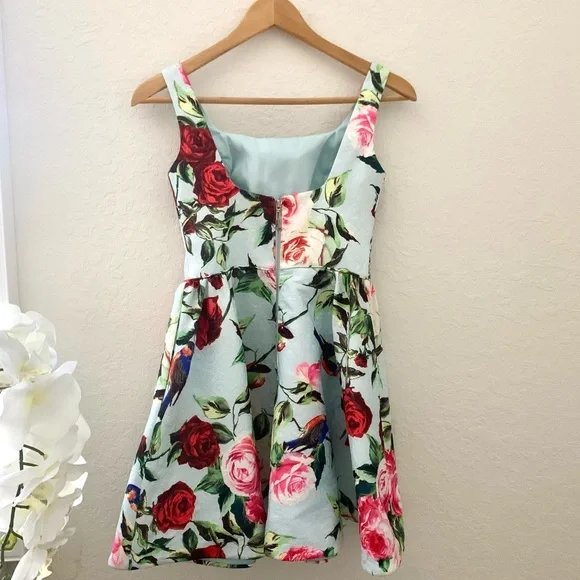 Sherri Hill Floral Cocktail Dress - Picture 10 of 14